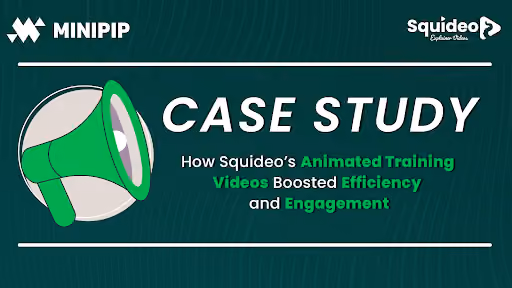 Minipip animaated trainnig video case study to boost engagement